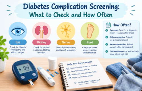 Diabetes Complications: Screening, What to Check and How Often