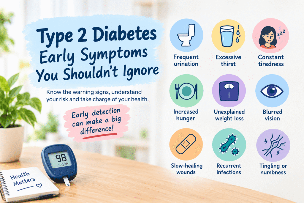 Type 2 Diabetes: Early Warning Signs Indians Commonly Miss