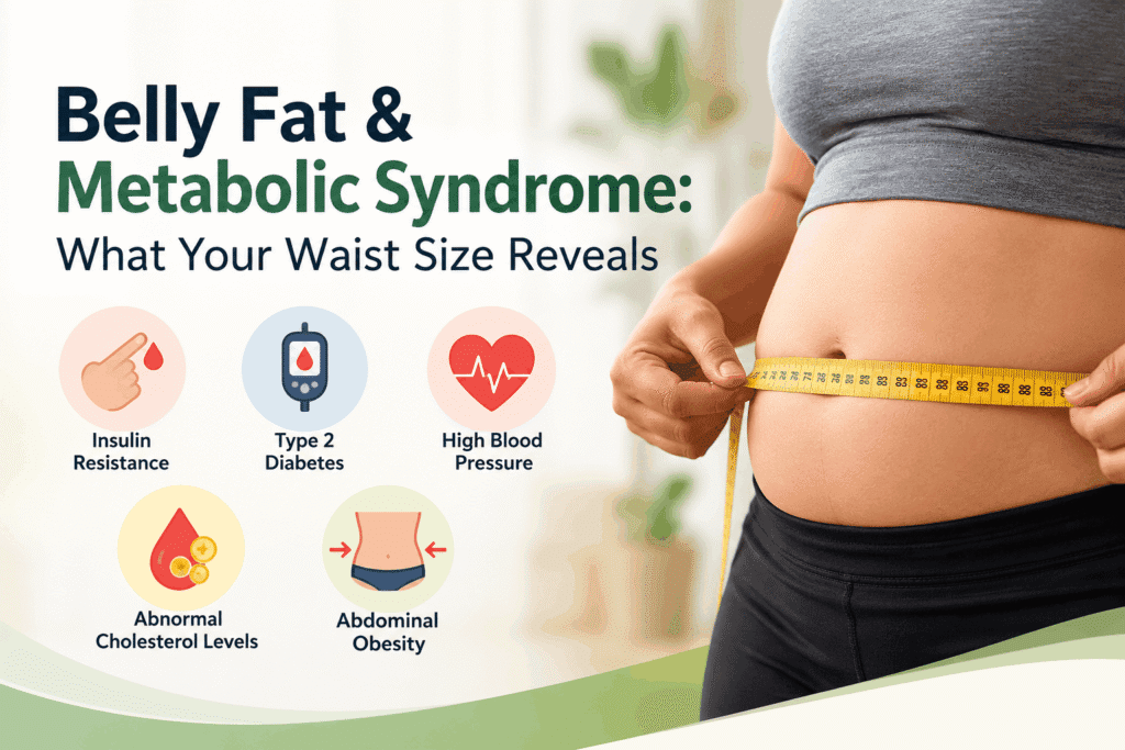 Belly Fat & Metabolic Syndrome: What Your Waist Size Reveals