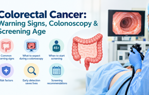 Colorectal Cancer: Warning Signs, Colonoscopy & Screening Age