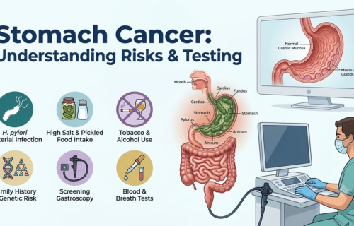 Stomach cancer: H. pylori, Risk factors and early Diagnosis
