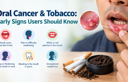 Oral Cancer & Tobacco: Early Signs Users Should Know