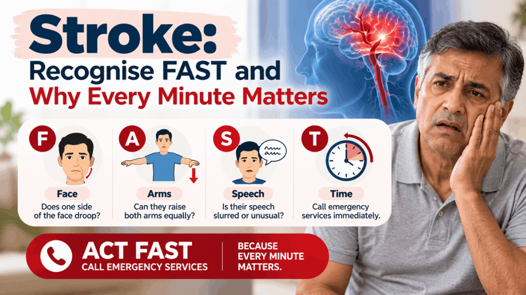 Stroke: Recognise FAST and Why Every Minute Matters